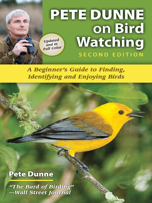Title details for Pete Dunne on Bird Watching by Pete Dunne - Available